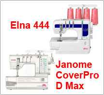 Тест драйв №45 Распошивальная машина Elna 444 против распошивальной машины Janome CoverPro D Max