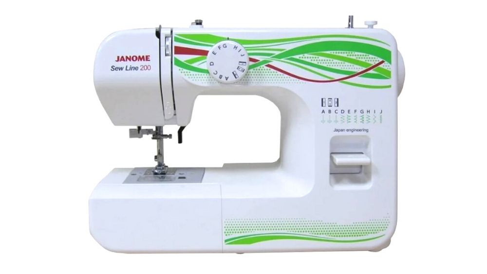 Фото  Швейная машина Janome Sew Line 200 | Текстильторг
