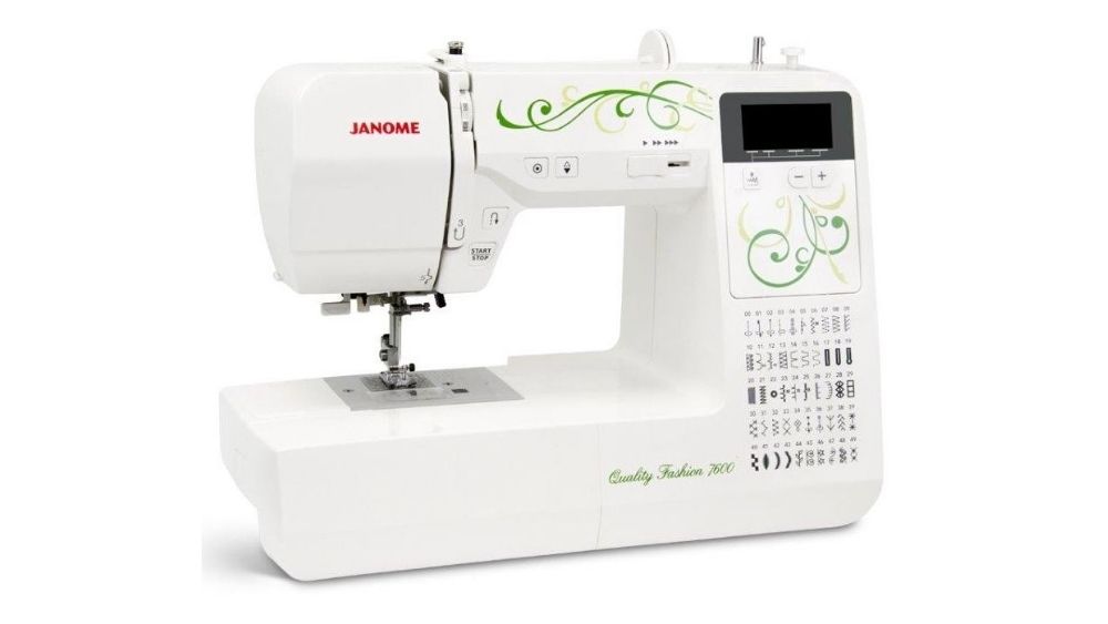 Фото  Швейная машина Janome Quality Fashion 7600 | Текстильторг
