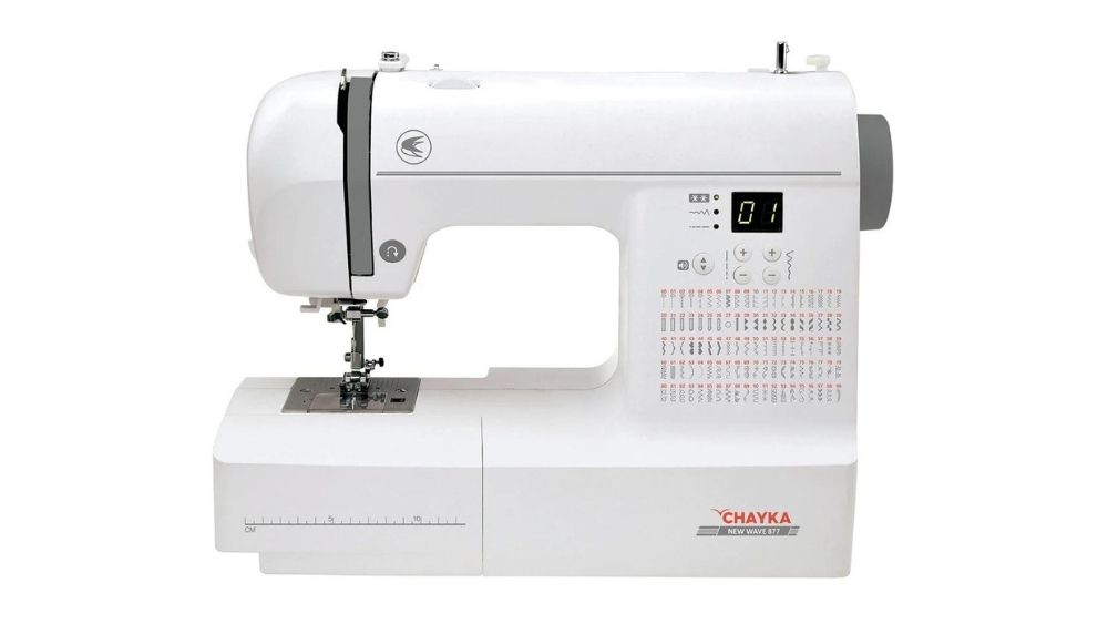Фото  Компьютерная швейная машина CHAYKA NEW WAVE 877 | Текстильторг