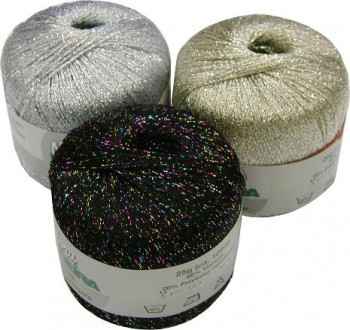Фото  Нитки Madeira для вязания NORA металлизированные, 100м | Текстильторг
