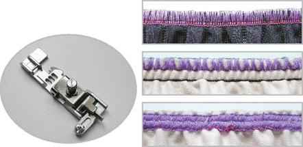 Фото  Лапка для пришивания эластичной ленты для оверлоков MerryLock (оригинал) | Текстильторг