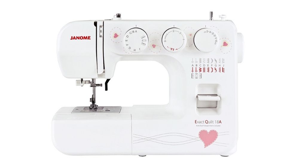 Фото  Швейная машина Janome Exact Quilt 18A (EQ 18A) | Текстильторг