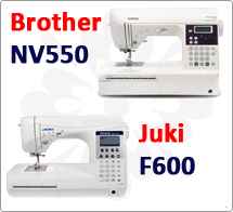 Тест драйв №33 Brother NV 550 и Juki F600