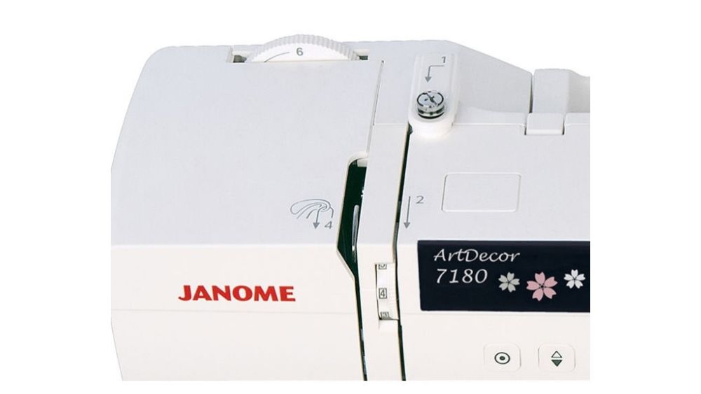 Фото  Компьютерная швейная машина Janome ArtDecor 7180 | Текстильторг