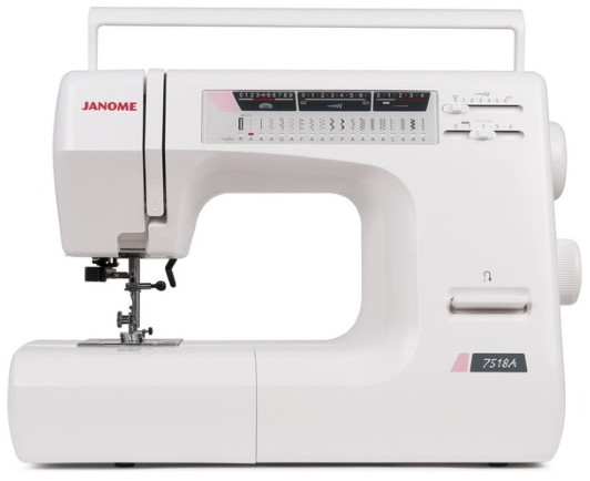 Фото  Швейная машина Janome 7518A (жесткий чехол) | Текстильторг