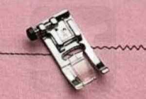Фото  Лапка для швейных машин зиг-заг с прозрачной вставкой с кнопкой Janome (оригинал) | Текстильторг