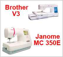 Тест драйв №52 вышивальных машин Brother V3 и Janome MC 350 E