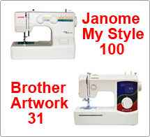 Тест драйв №44 Janome My Style 100 vs Brother Artwork 31