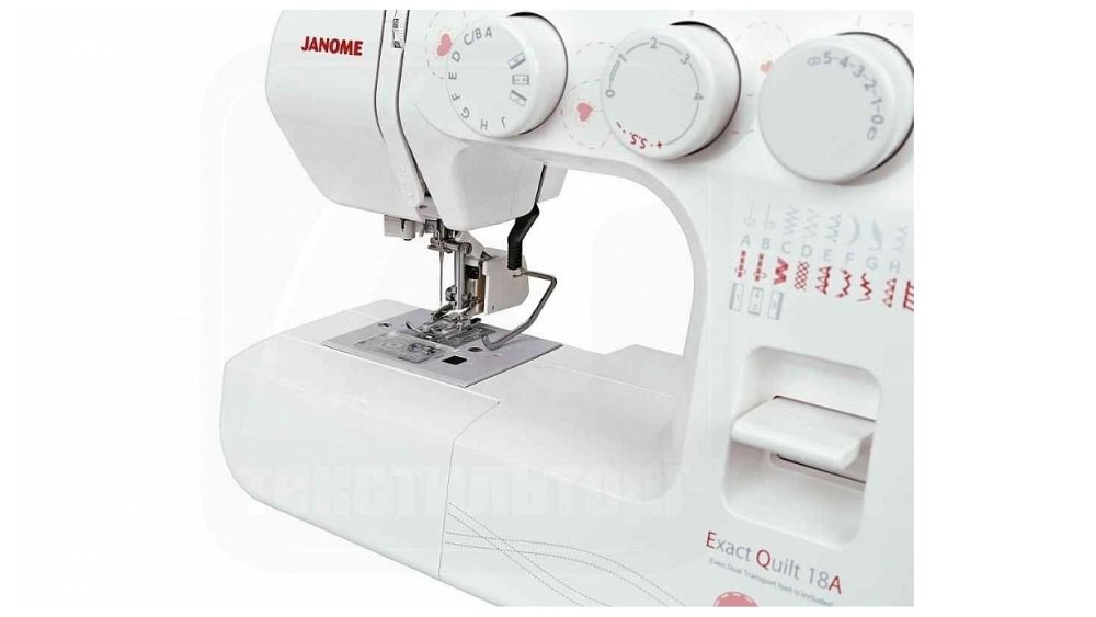 Фото  Швейная машина Janome Exact Quilt 18A (EQ 18A) | Текстильторг