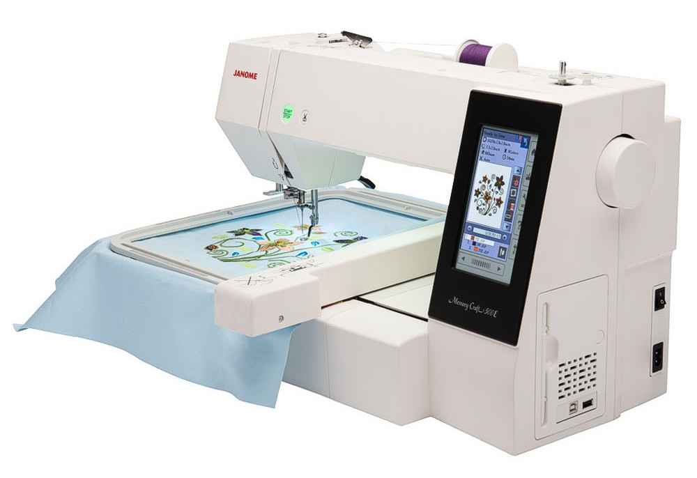 Фото  Вышивальная машина Janome Memory Craft 500E (MC 500) | Текстильторг