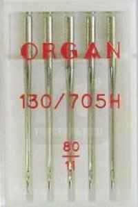 Фото  Иглы стандарт № 80, 5 шт. Organ | Текстильторг