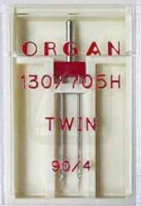 Фото  Иглы двойные стандарт № 904.0, 1 шт. Organ | Текстильторг