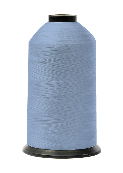 Фото  Нитки вышивальные Gingko № 3636 бледно-синие (полиэстер) 1000м | Текстильторг