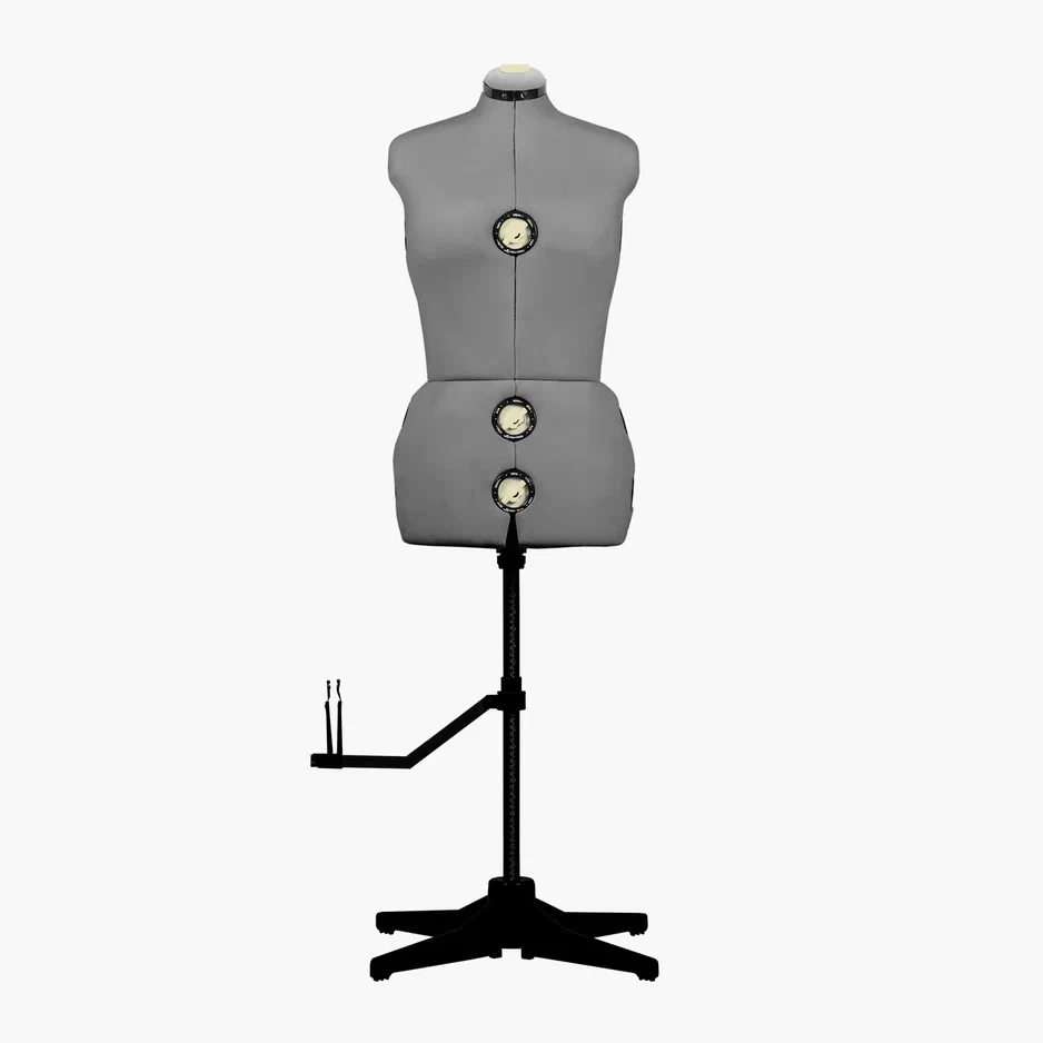 Фото  Манекен портновский раздвижной EFFEKTIV Tailor Woman S (grey) | Текстильторг