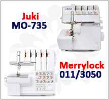 Тест драйв №41 JUKI MO 735 vs Merrylock 011