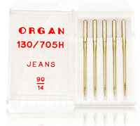 Фото Иглы Top Stitch № 90 5 шт. Organ | Швейный магазин Текстильторг