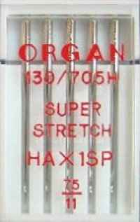 Фото  Иглы супер cтретч № 75, 5 шт. Organ | Текстильторг