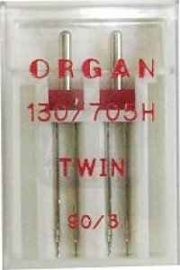 Фото  Иглы двойные стандарт № 903.0, 2 шт. Organ | Текстильторг