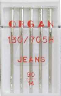 Фото  Иглы джинс № 90, 5 шт Organ | Текстильторг