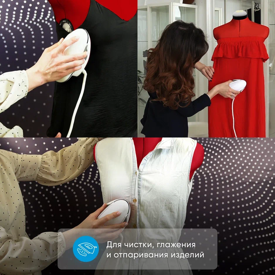 Фото  Манекен портновский раздвижной EFFEKTIV Tailor Woman S (red) | Текстильторг
